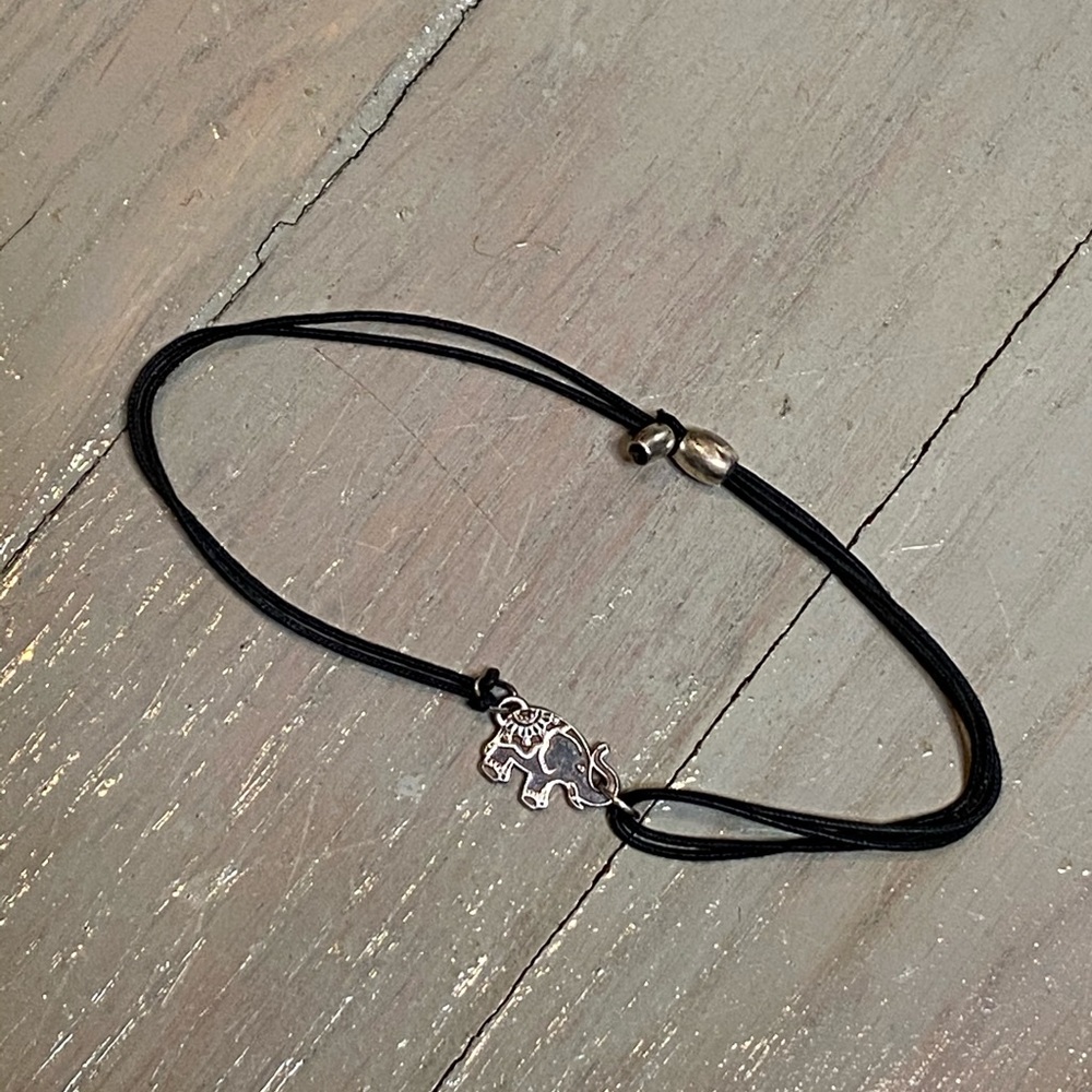 Alex and Ani elephant string bracelet